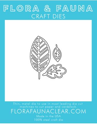 Flora and Fauna Leaf Cluster Die 30127