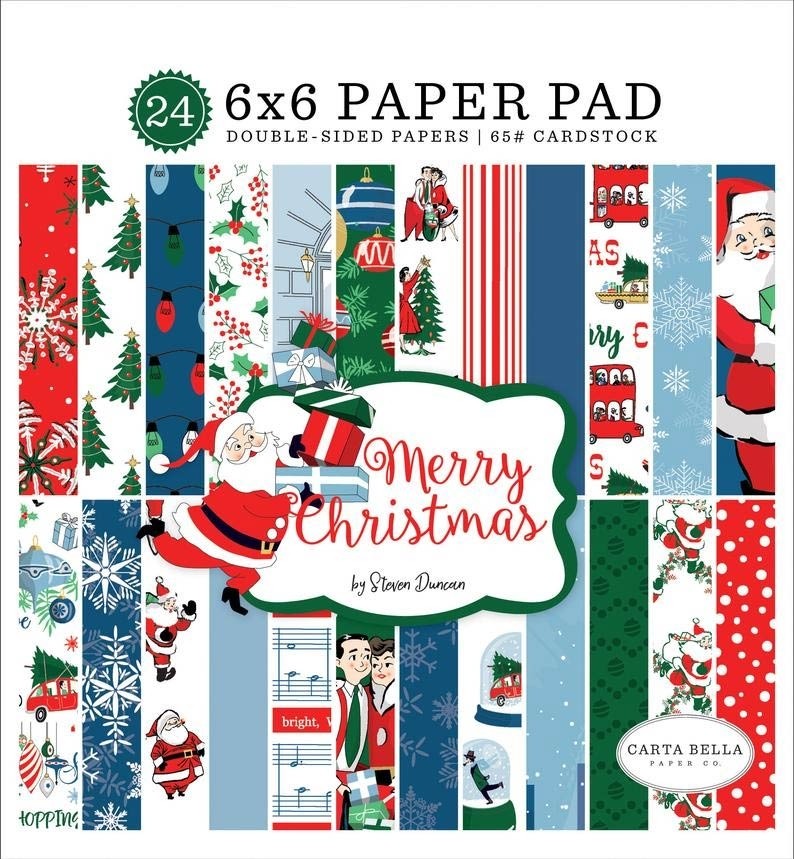 Carta Bella Merry Christmas Paper Pad
