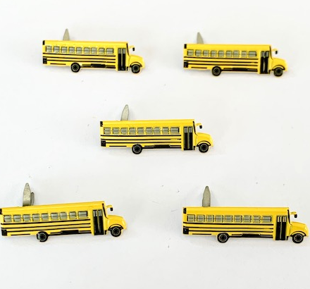 School Bus Brads