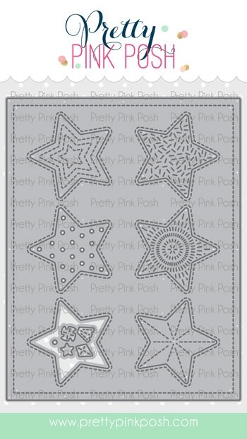 Pretty Pink Posh Star Cover Plate 